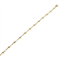 CROSSES ANKLET