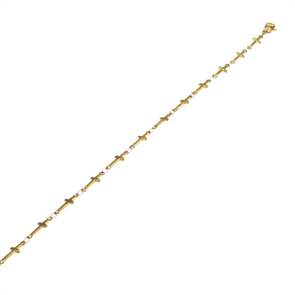 CROSSES ANKLET