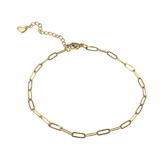 MINI PAPER CLIP ANKLET