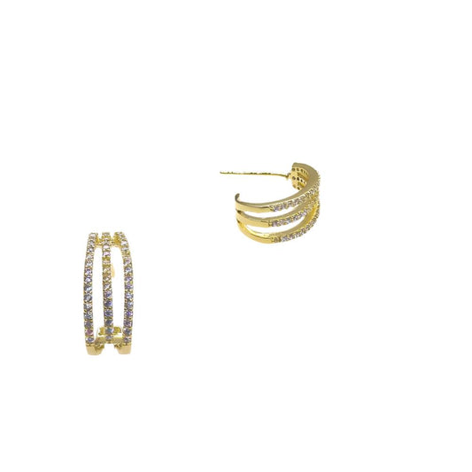 TRIO GOLD HOOP