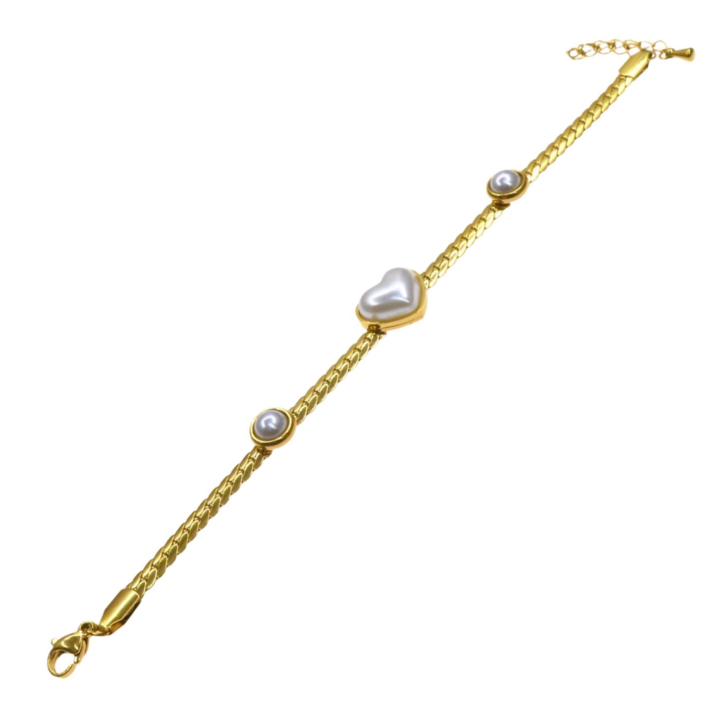PEARL HAVANA LINK BRACELET
