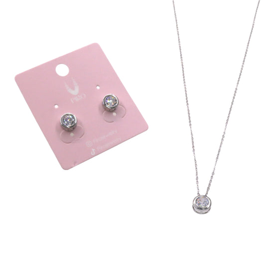 ZIRCONIA SET SLV