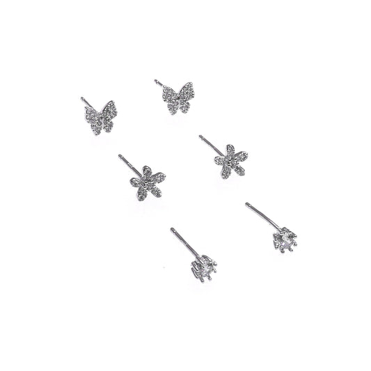 MINI BUTTERFLY STUDS