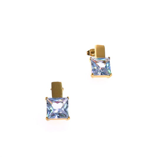 BIG ZIRCONIA EARRING