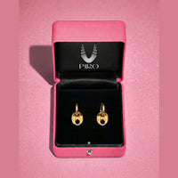 GG link hoop earrings – elegant gold chain hoop earrings for women