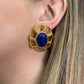 MARQUESA EARRING gold filled vintage style on ear.