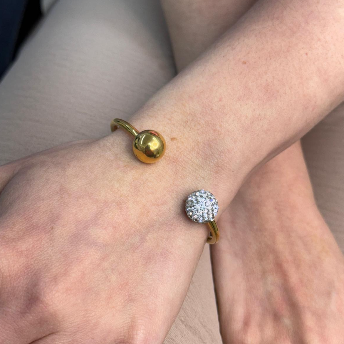 TWO GOLD BANGLE