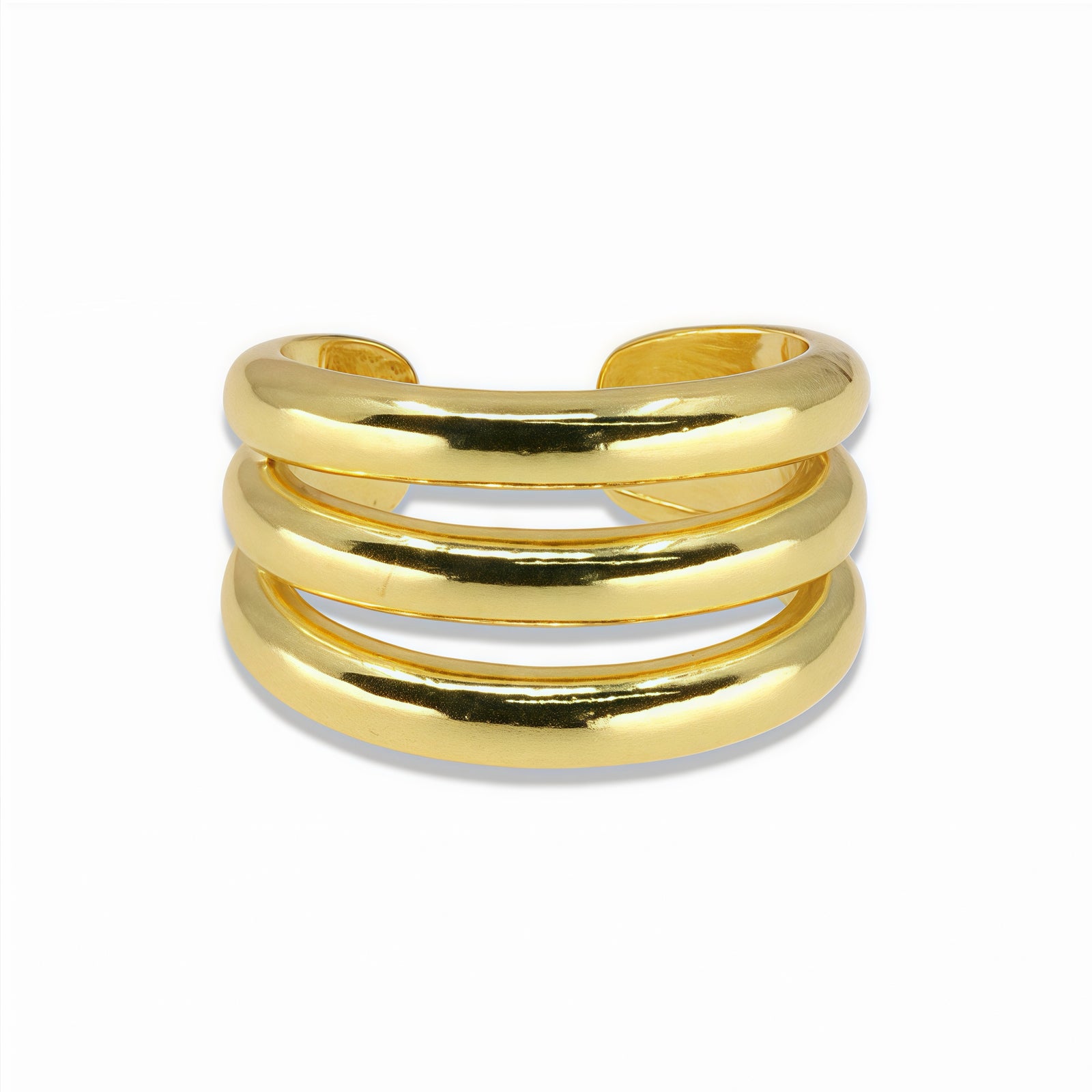 Gold Mini Triple Line Ear Cuff