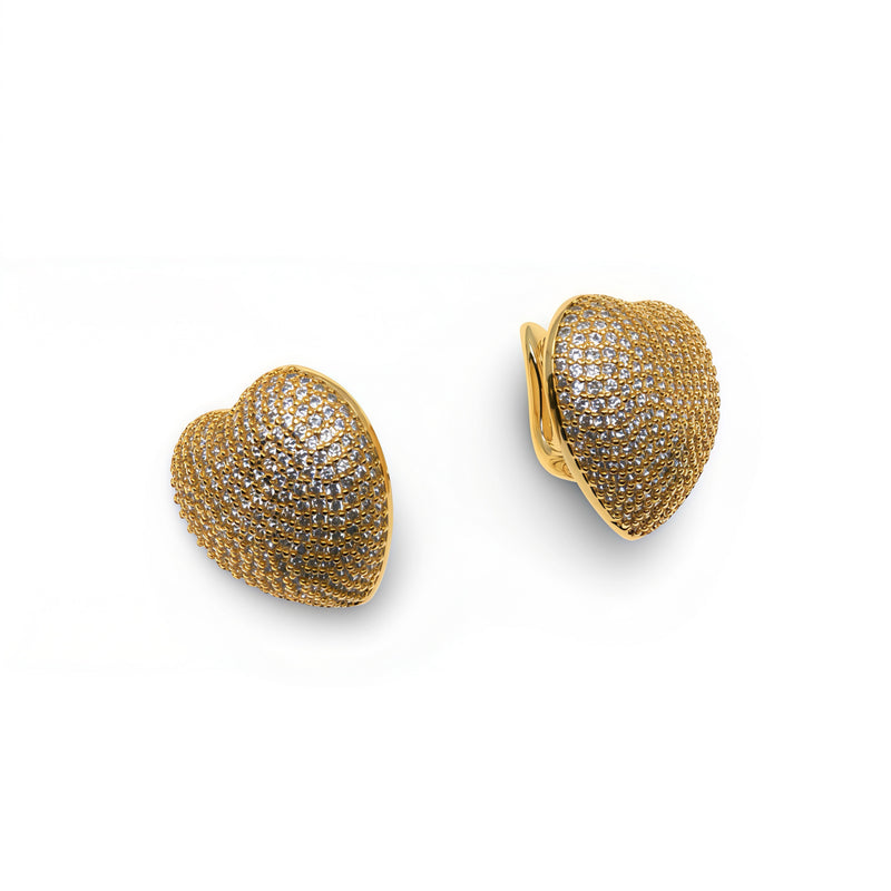 PUFF LOVE ZIRCONIA HUGGIE