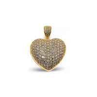 HEART LOCKET PENDANY WITH ZIRCONIA
