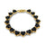 HEART- SHAPED CUBIC ZIRCONIA LINK BRACELET