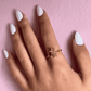 THREE STARS GOLD RING