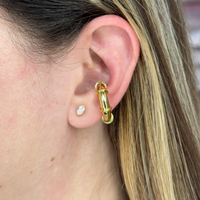 Chunky Bamboo Ear Cuff