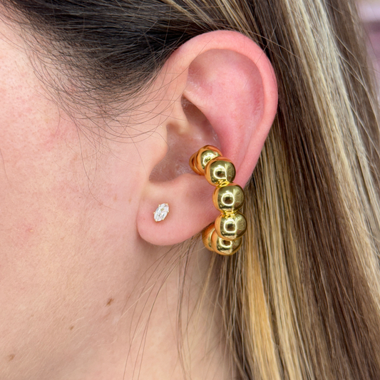 BEAD CHUNKY EARCUFF