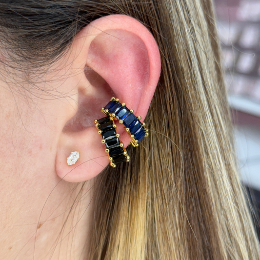 BAGUETTE COLORS EARCUFF