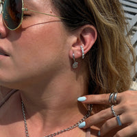 Dainty Pearl Line Ear Cuff