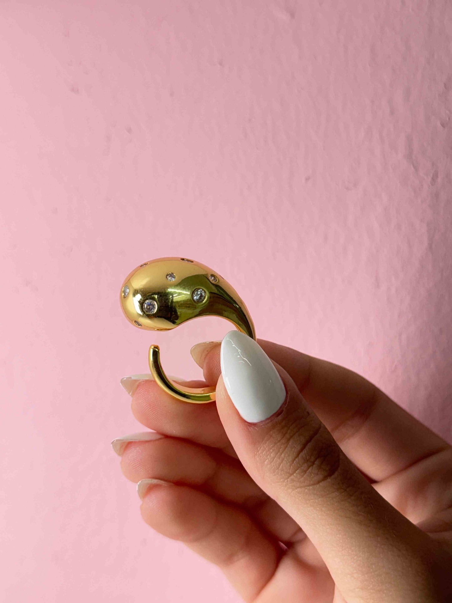 GOLD SHINE GOTA RING