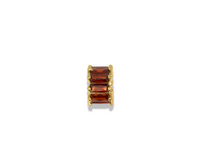 Baguette Crystal Spacer Charm