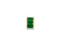 Baguette Crystal Spacer Charm