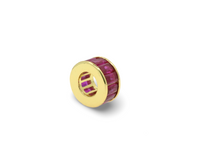 Gold Baguette Spacer Charm