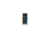 Gold Baguette Spacer Charm