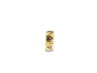 Heart Crystal Spacer Charm