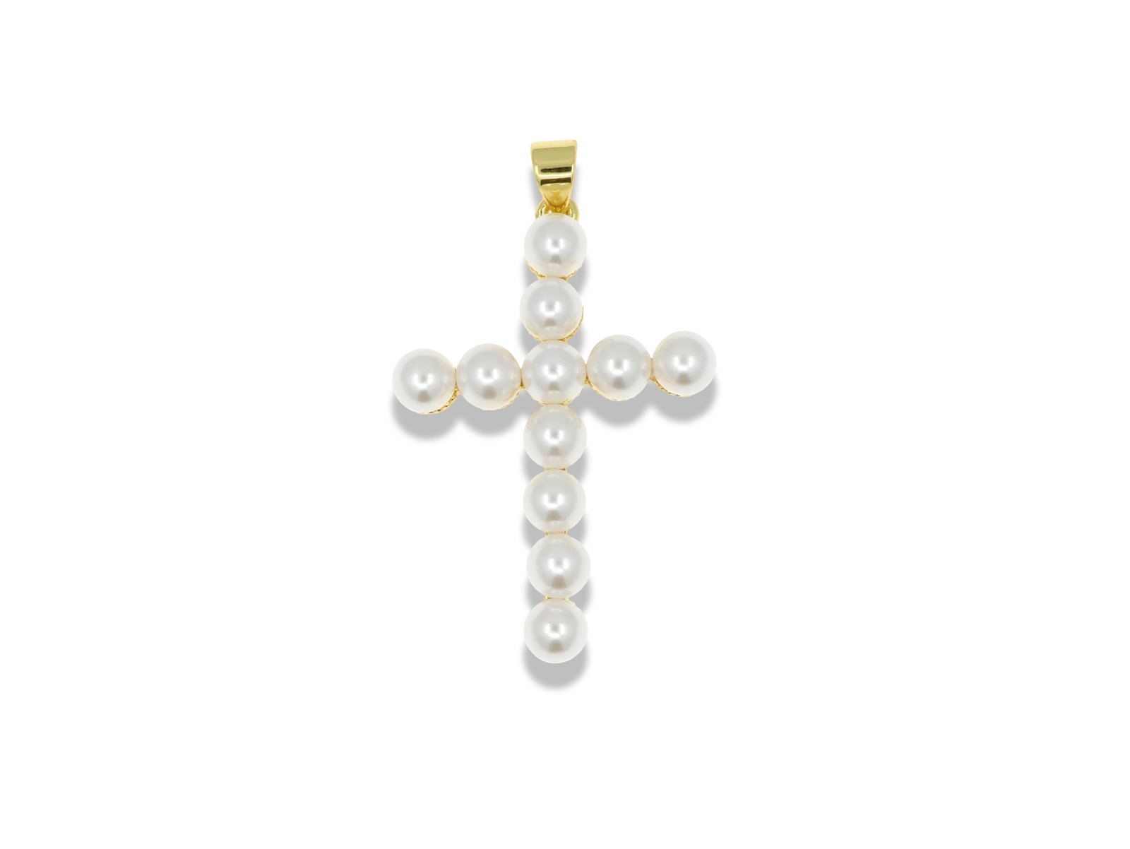 Pearl Cross Pendant