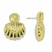 Ocean Shell Statement Earrings