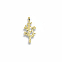 Golden Coral Pendant