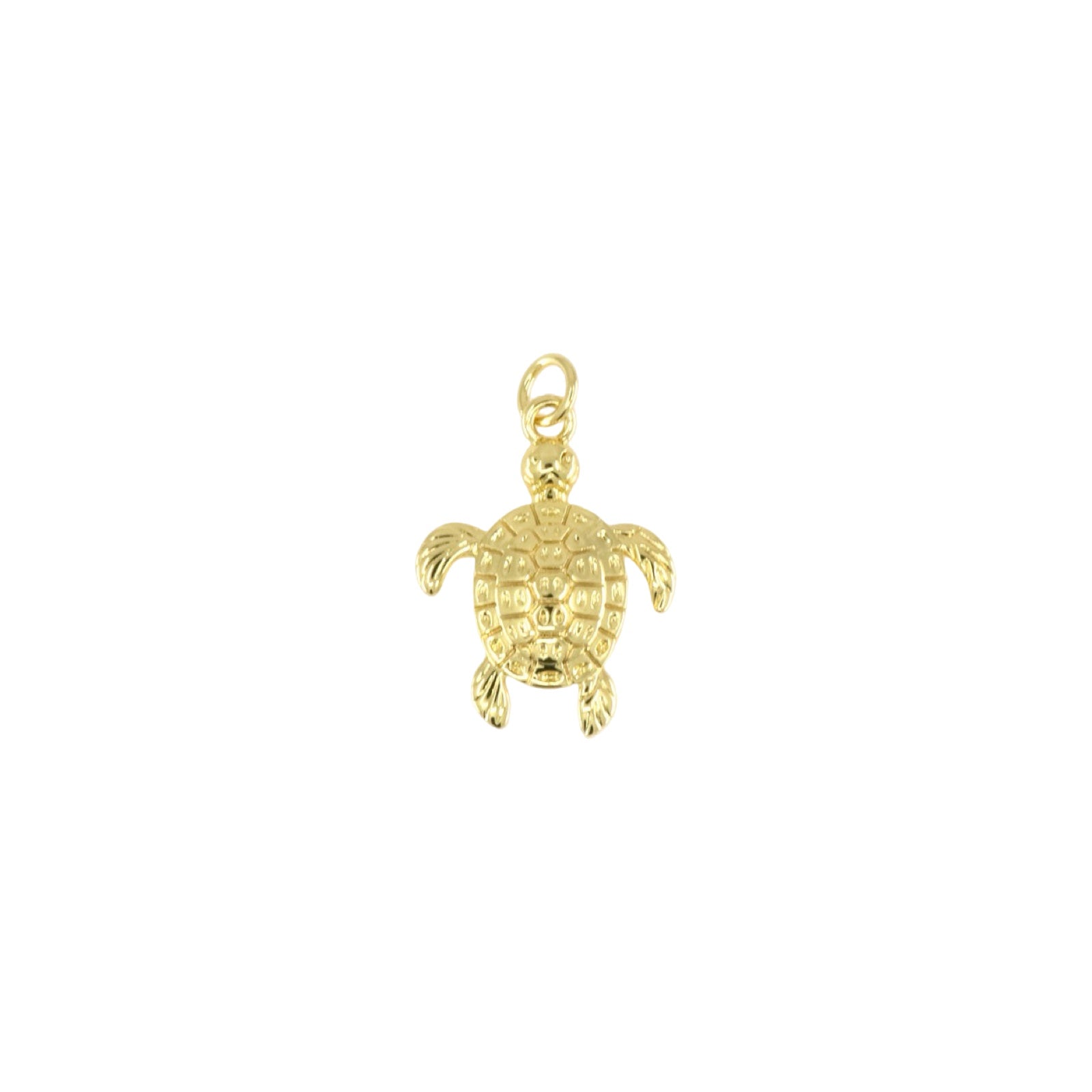 Textured Sea Turtle Charm