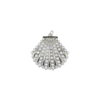Silver Shells & Pearls Pendant