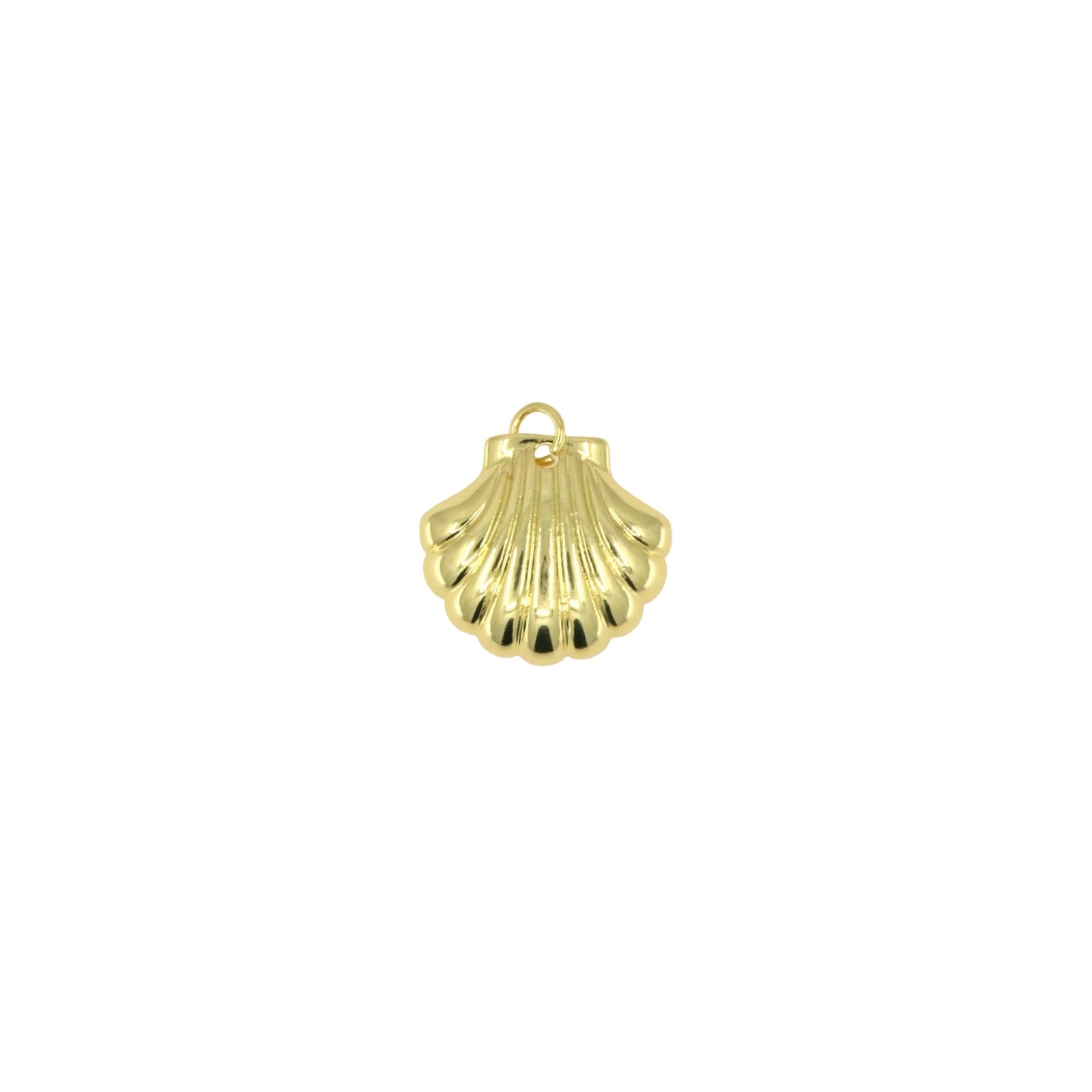 Gold Shell Pendant