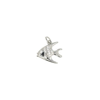 Mini Angel Fish Pavé Pendant