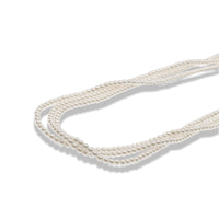 Gold Triple Pearl Necklace