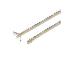 HEART ZIRCONIA TENNIS NECKLACE
