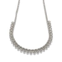 HEART ZIRCONIA TENNIS NECKLACE