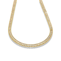 Classic Baguette Tennis Necklace
