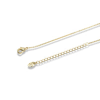 Evil Eye Pendant Necklace with Mother of Pearl and Pavé Accents