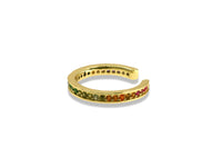 Rainbow Pavé Ear Cuff