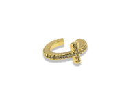 Pavé Cross Ear Cuff