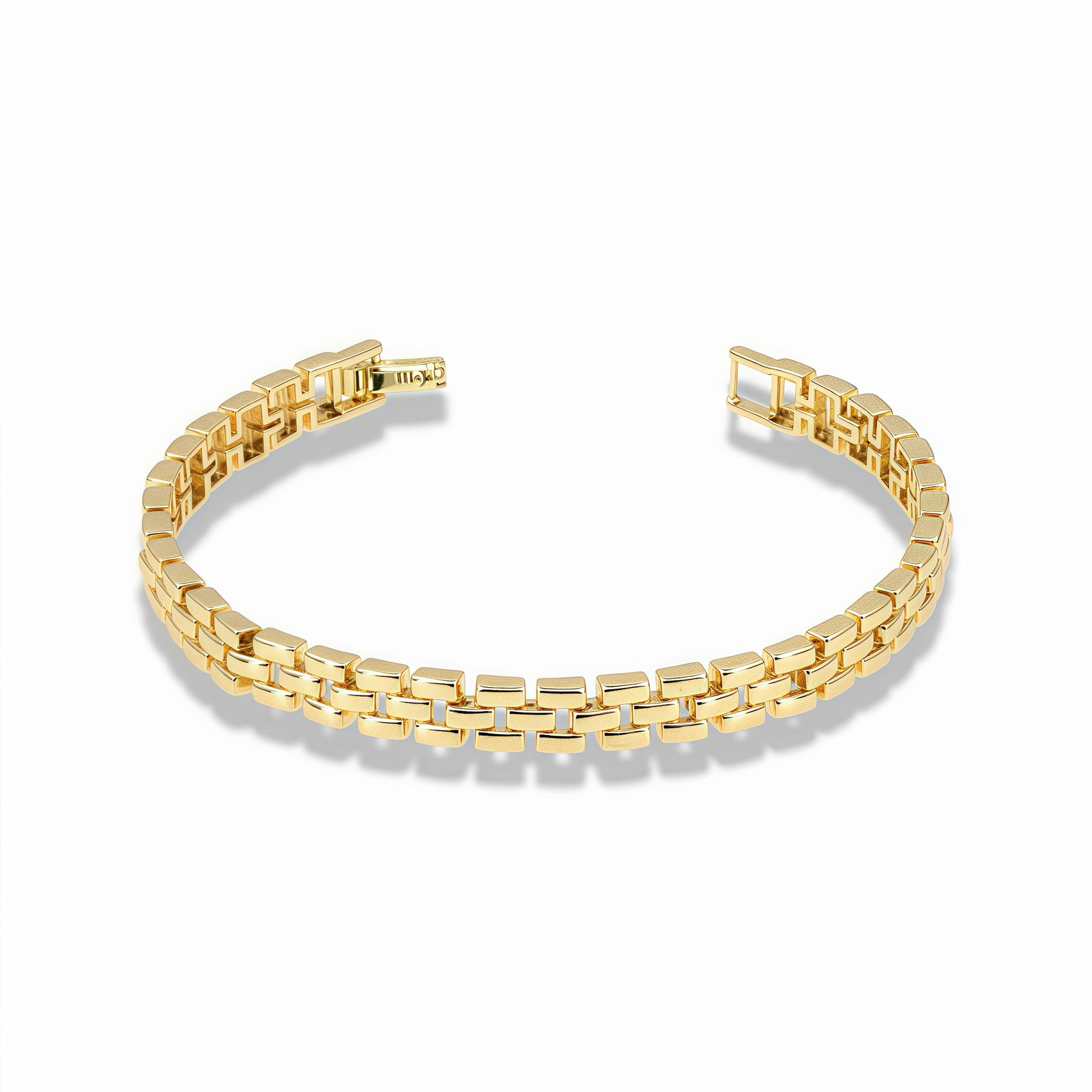 Flat Link Chain Bracelet