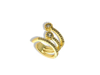 Triple Pavé Ear Cuff