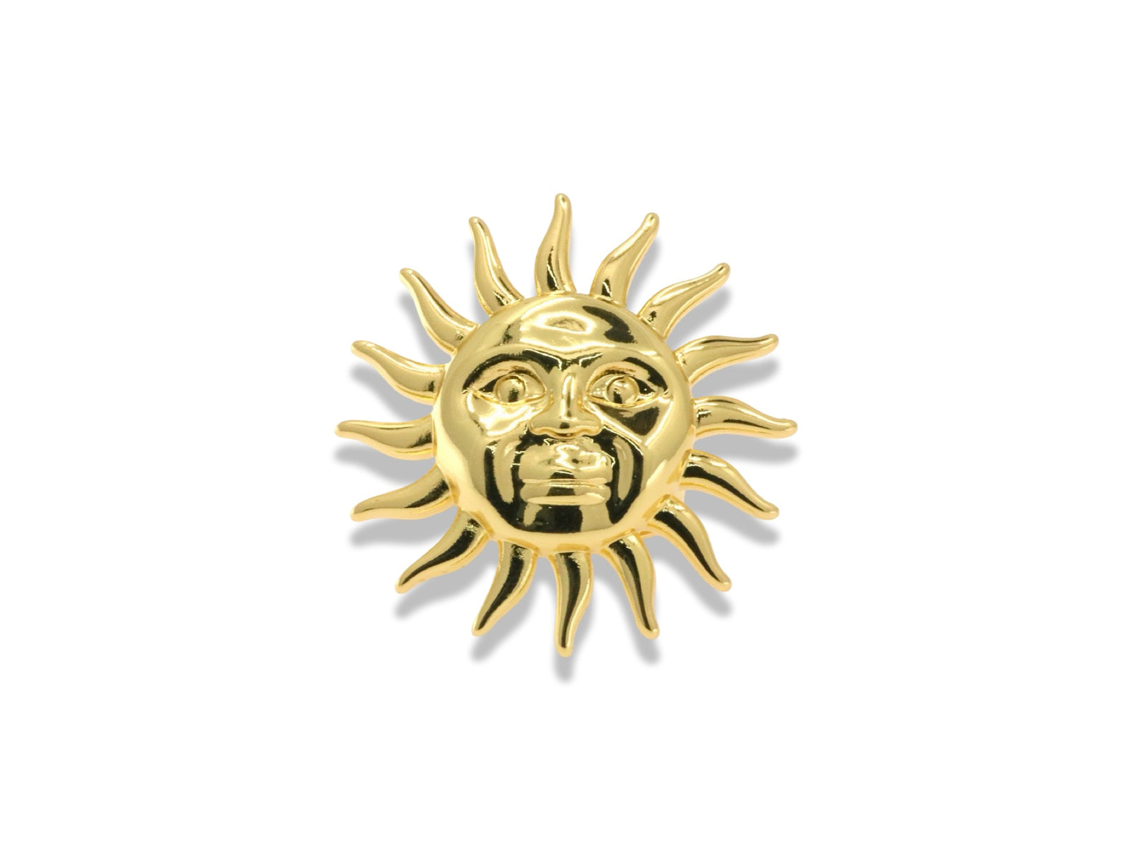 Gold Sun Statement Ring