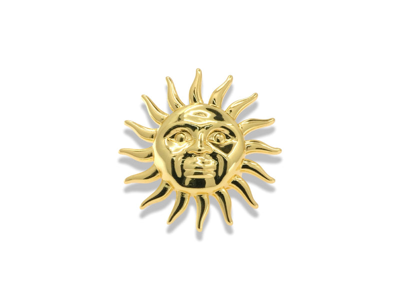 Gold Sun Statement Ring