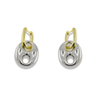 Minimalist Geometric Huggie Earrings