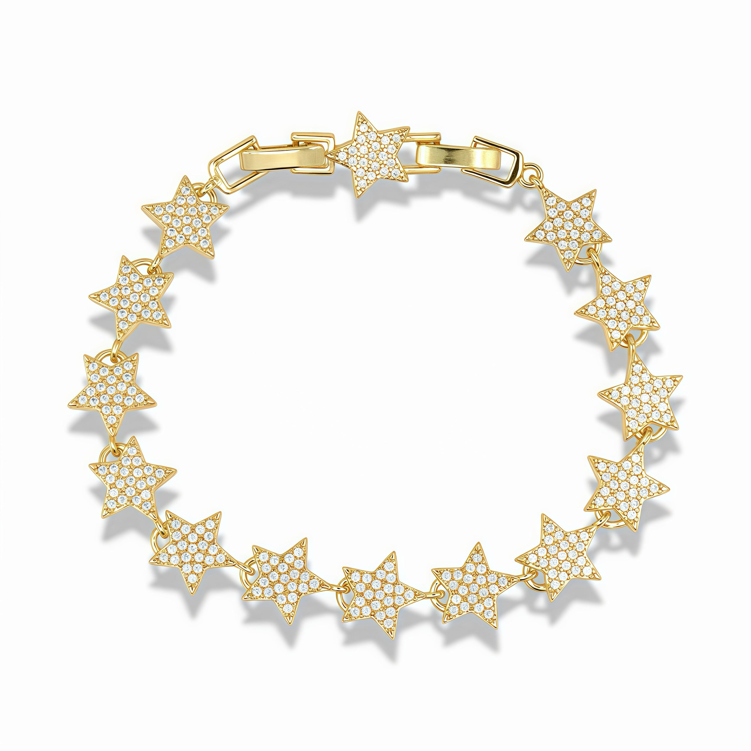 Pavé Star Link Bracelet Main image