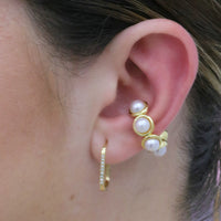 Chunky Pearl Ear Cuff