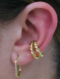 Double Twist Ear Cuff