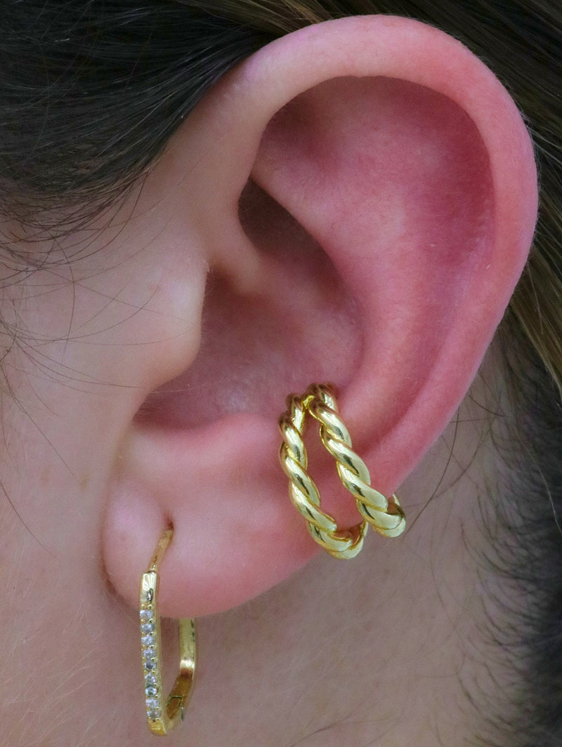 Double Twist Ear Cuff