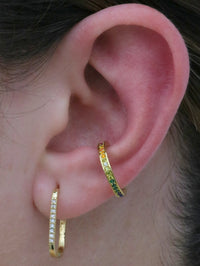 Rainbow Pavé Ear Cuff